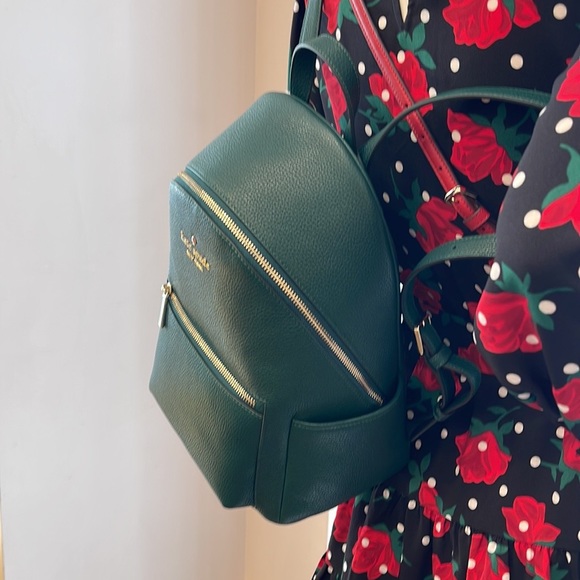 Kate Spade Leila Dome Backpack 
COLOR:
Deep Jade
NWT - Picture 10 of 16